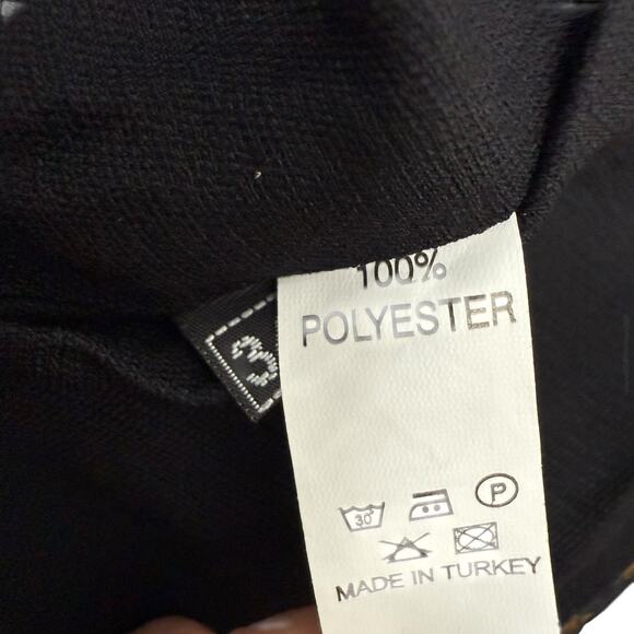 Tuba Ergin Jacket Womens Extra Small Brown Black Indie Bomber Jacket Designer - Picture 15 of 16